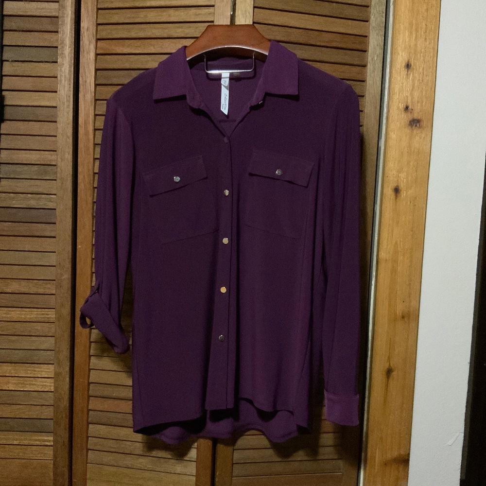NY Collection Petite Blouse